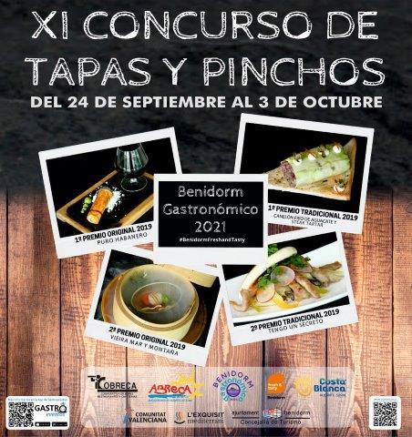 Cartel XI Concurso de Tapas y Pinchos